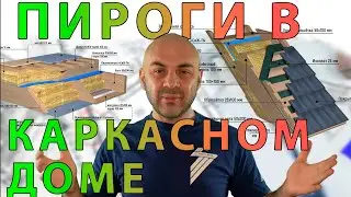 Пироги стен, пола и крыши в каркасном доме. Теплые окна и двери. Классификация домов. 