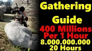400 Millions Per Hour? Gathering Guide :Black Desert Online