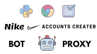 Nike Accounts Creator BOT Selenium Python 