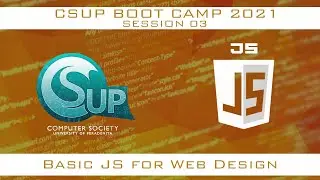 CSUP Boot Camp 2021 - Java Script Session