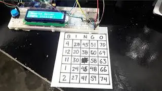 Arduino Electronic Bingo with Google Text-to-Speech and Excel Spreadsheet