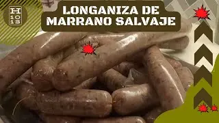 Como hacer longanizas chapinas de coche de monte o marrano salvaje 🐗