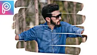 PicsArt Editing shape effect|photo editing PicsArt|Edit like pro