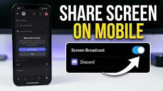 How To Share Screen On Discord Mobile - iPhone & Android