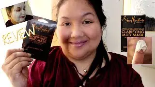 REVIEW/DEMO | Shea Moisture African Black Soap Clarifying Mud Mask