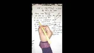 Mean Value Theorem with example.