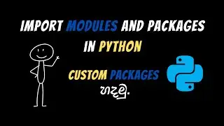 Your Own Python Package? Let’s Build It! | Complete Tutorial for Beginners | Sinhala
