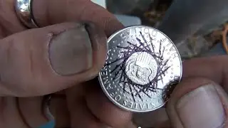 Coin Rings-Finding Dead Center Of Any Size Coin Using Any Size Punch