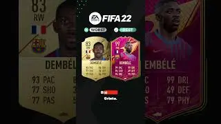 Ousmane Dembélé - Pires vs Meilleures cartes FUT ! (FIFA 17 - FC 24) #fifa #ratingyourteams #fc24
