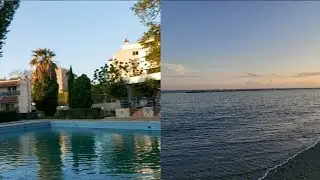 ВЕЧЕРНИЙ КАЙФ У МОРЯ С ЛЮБИМЫМ МУЖЕМ🏝🌊🌺