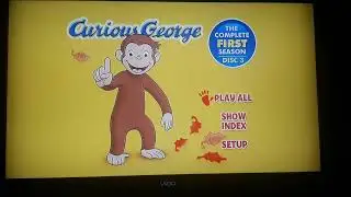 Curious George: The Complete First Season: Disc 3 - Main Menu (U.S./🇺🇸)
