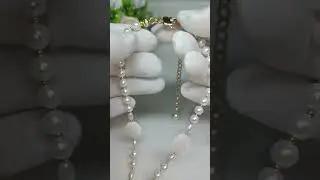 #367 Жемчужное колье#jewelry