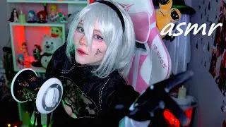 АСМР Косплей 2B | 30 Триггеров за 30 Минут | ASMR 30 Triggers In 30 Minutes with 2B🍑