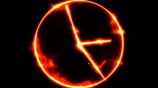 Allegro 5: Burning Clock (allegro & C & shader)