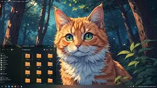Easy KDE Plasma 6 Customization | Clean Minimalist Orange
