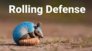 How Armadillos Evolved to Roll Up & Hide