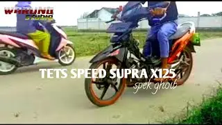 TETS SPEED SUPRAX125 spek ghoib