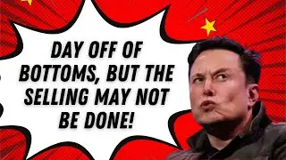Day off of bottoms, but the selling may not be done!