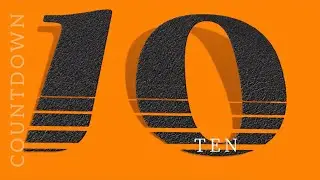 Countdown 10 to 0 || women’s voice