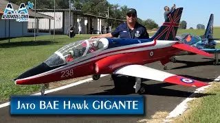 BAE Hawk GIGANTE voado pelo Renato França