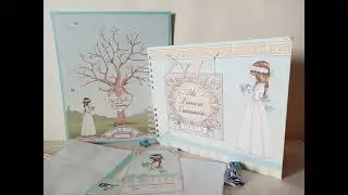 Album y Libro de Firmas de Primera Comunión