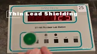 Introduction to Radioactivity Lab: Thin Lead Shielding with Gamma  Source