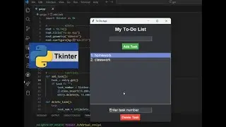 Build a To-Do app in minutes python tkinter 