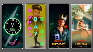 New Happy 🎉Birthday 🔥Viral video editing Alight Motion | Birthday Status video editing xml preset