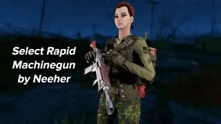 Fallout 4 Mod - Select Rapid Machine Gun By Neeher