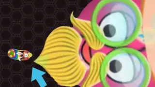 Wormate.io Tiny Immortal Worm Vs Biggest Worm Wormateio Best/Funny Moments !!