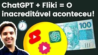 Como Ganhar Dinheiro com Youtube Shorts no Automático: Como usar o Fliki AI + ChatGPT