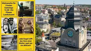 Friedens-Mahnwache in Plauen am 6.Januar 2024