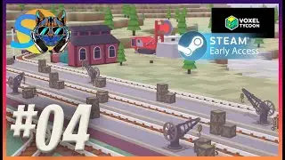#4 Voxel Tycoon 0.85 Steam Release (Passengers Update) | Welcome To The Freight Hub