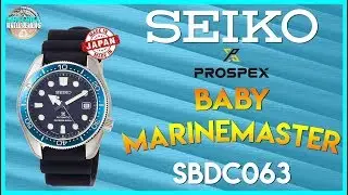 Stunning! | Seiko Prospex Baby Marinemaster 200m Automatic Diver SBDC063 Unbox & Review