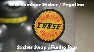 Como cambiar el sticker entre cajas de Funko Pop / Sticker Swap / Caja Dañada