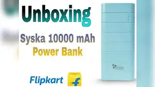 Unboxing Syska 10000 mAh Power Bank