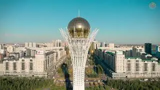 Astana von oben - Erster Eindruck