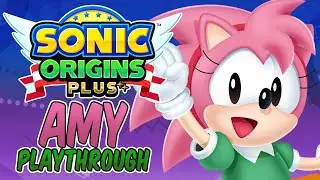 SONIC ORIGINS PLUS Amy Rose Playthrough! Sonic 3 & Knuckles!