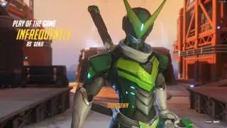 McCree ultimate deflected by Genji XDDD
