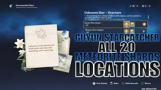 Genshin Impact Guyun Starcatcher All 20 Meteorite Shards Locations