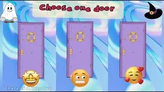 🚪CHOOSE one DOOR (HALLOWEEN edition)! 1 is a little bit scary, 2 are good   LEMON 🍋