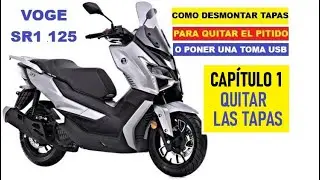 How to remove the fairing, and front and side covers on the Voge SR1 125