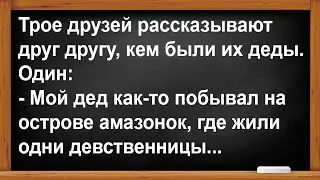 Как дед побывал на острове Амазонок... Анекдоты! Юмор! Позитив!
