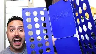 TSHIRT FOLDING GADGET!