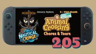 Animal Crossing (NS2; 2026 Update): Daily Chores & Tours, Episode 205! Feb 7, 2026.