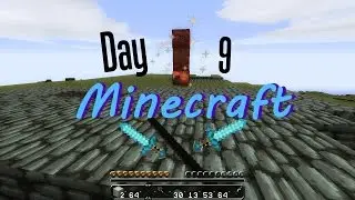 Minecraft: DAY 9 !! - Full Armor! (Creepers, Holes, and More !!)