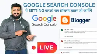 Google Search Console Setup 2025 | google search console Setting | noindex' detected in robots