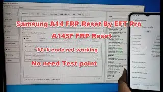 Samsung A14 FRP Reset By EFT Pro (code not working)