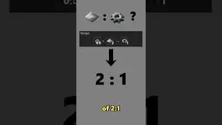 Why use ratio in Factorio