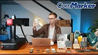 ComMarker B6 - Portable & Swift Laser Engraver with Deep Engraving and Cutting